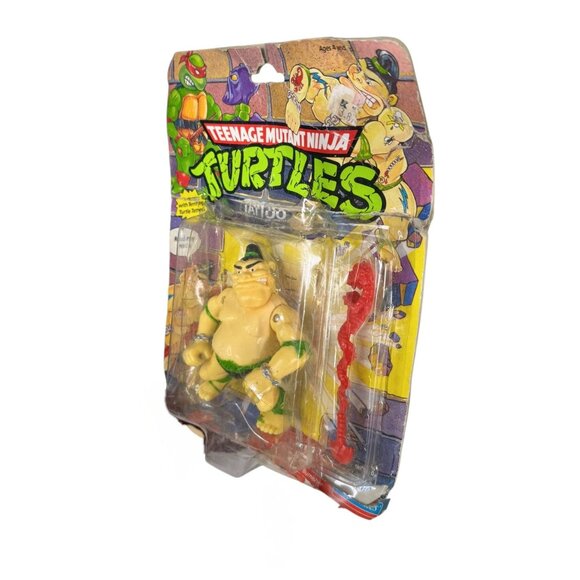 Teenage Mutant Ninja Turtles Tattoo Toy Figure Playmates 1991 Vintage Collectibl - Picture 6 of 8